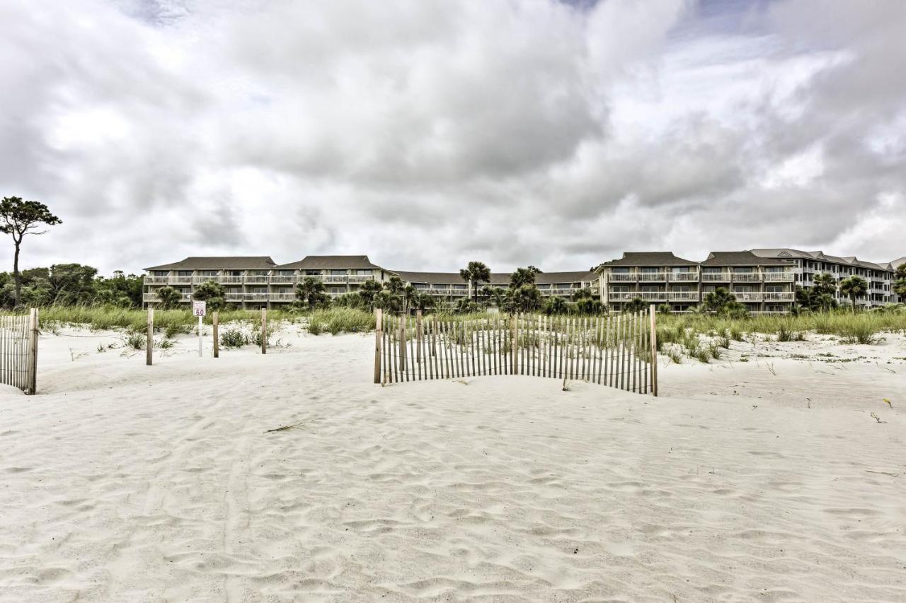 Walk To Beach Resort Condo In Hilton Head! Hilton Head Island Eksteriør billede