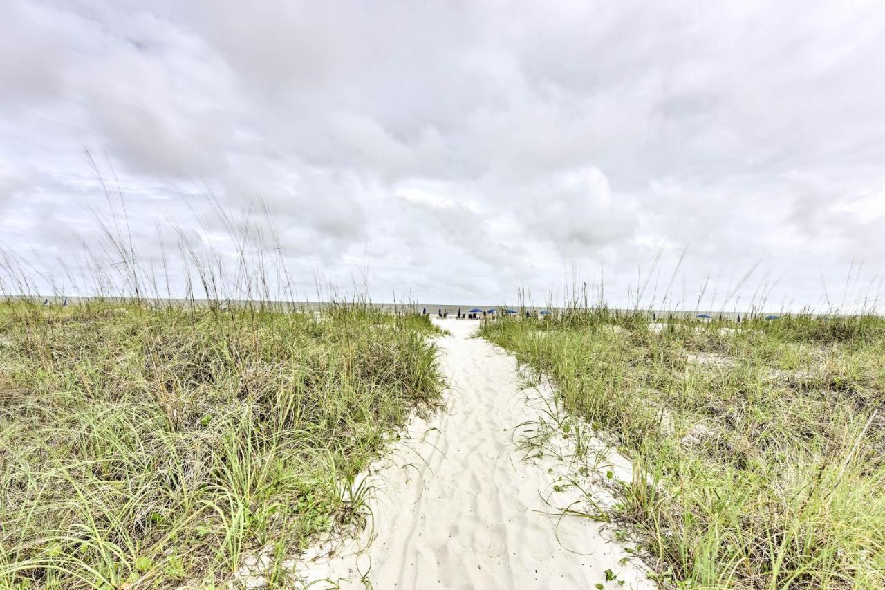 Walk To Beach Resort Condo In Hilton Head! Hilton Head Island Eksteriør billede