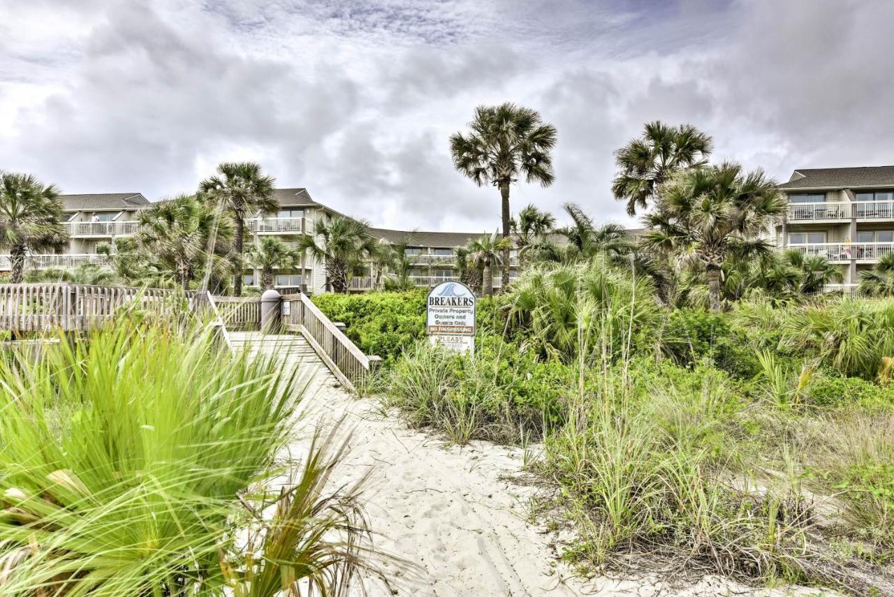 Walk To Beach Resort Condo In Hilton Head! Hilton Head Island Eksteriør billede